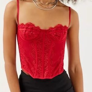 NWOT urban outfitters corset